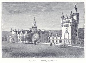 Balmoral Kalesi, İskoçya by English School