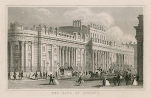 İngiltere Bankası, Sir John Soanes Güney Cephesi, 1823 by English School