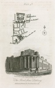 İngiltere Merkez Bankası, Sir John Soanes cepheleri by English School
