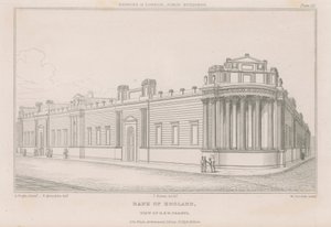 İngiltere Merkez Bankası, Sir John Soanes cepheleri by English School