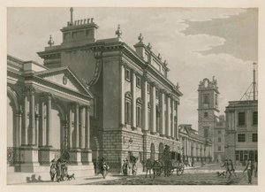 İngiltere Bankası, Batı Kanadı, Sir Robert Taylor tarafından eklendi, 1783 by English School