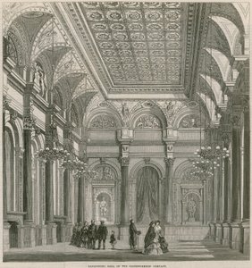 Kumaş İşçileri Şirketi Ziyafet Salonu, Mincing Lane, Londra by English School