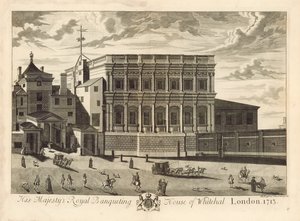 Ziyafet Evi, Whitehall, 1713 by English School