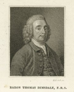 Baron Thomas Dimsdale (gravür) by English School