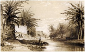 Basra, c.1834-37 (çizim) by English School