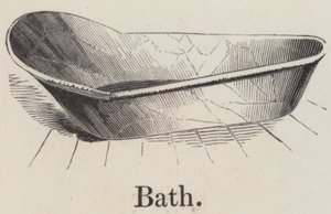 Banyo (gravür) by English School