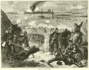 Bapaume Savaşı, Ocak 1871 by English School