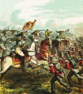 Waterloo Savaşı by English School
