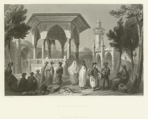 Yafa Pazarı, 1837 by English School
