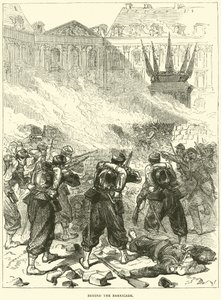 Barikatın arkasında, Nisan 1871 by English School