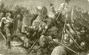 Belisarius, Roma Ordusunu Gotlara karşı yönetiyor
