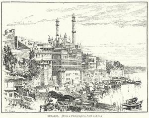 Benares (gravür) by English School