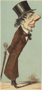 Benjamin disraeli by English School