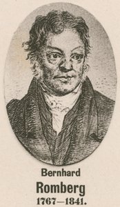 Bernhard Romberg (gravür) by English School