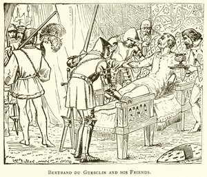 Bertrand du Guesclin ve Arkadaşları by English School