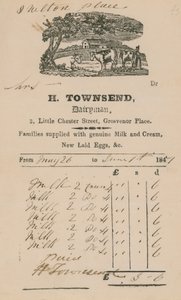 H Townsend, Dairyman