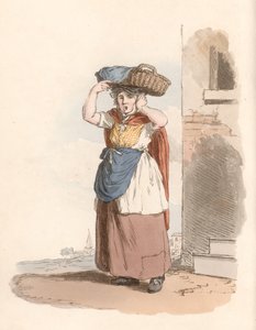Billingsgate Balık-kadın by English School