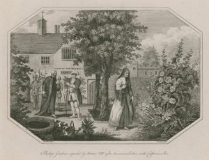 Piskopos Gardiner, Catherine Parr ile uzlaşmasının ardından Kral VIII. by English School