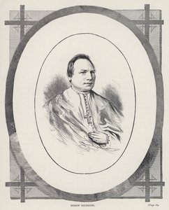 Piskopos Reinkens (gravür) by English School