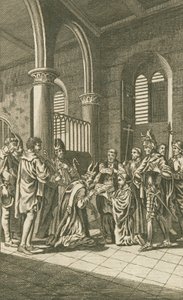 Piskoposlar ve Londra vatandaşları Fatih William