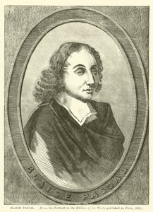 Blaise Pascal (gravür) by English School
