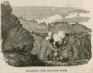 Granit Kayasını Patlatma, Rubislaw, Aberdeen by English School