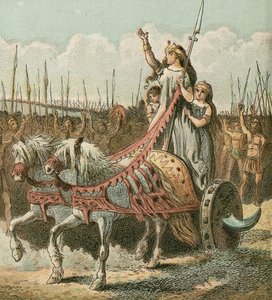 Boadicea ve ordusu by English School