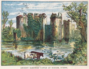 Bodiam Kalesi, Sussex by English School