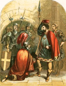 Bolingbroke ve II. Richard by English School