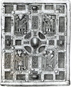 Molaise Kitap-Tapınak veya Cumdach, c.1001-1025 by English School