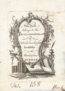 Kitap plakası, Patrick Sanderson by English School