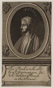 Kitapçılar, J Groenewegen ve A Vander Hoeck, ticari kart by English School