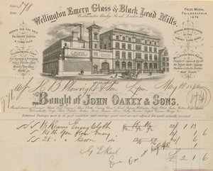 John Oakey & Sons için satın alındı by English School