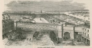 Bow Spring Köprüsü, Stepney İstasyonu, Londra by English School