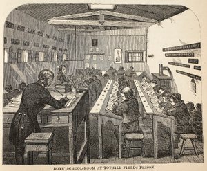 Tothhill Fields Hapishanesindeki erkek çocukların okul odası, Londra