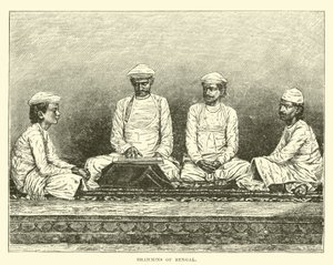 Bengal Brahminleri by English School