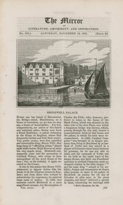 Bridewell Sarayı by English School