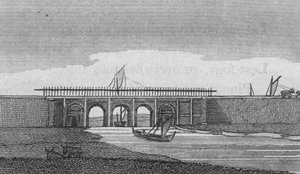 Bridgewater Aquednet (gravür) by English School