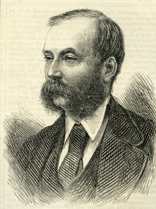 Tuğgeneral, Sir Archibald Alison, 2. baronet (1826-1907) The Illustrated London News 18 Nisan 1874 by English School