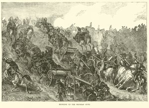 Prusya Silahlarını Yetiştirmek, Ağustos 1870 by English School