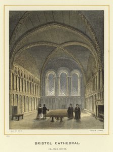 Bristol Katedrali, bölüm evi by English School