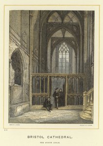 Bristol Katedrali, kuzey koridor by English School