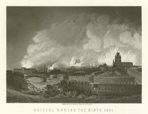 1831 ayaklanmaları sırasında Bristol by English School