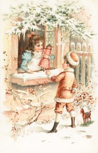 İngiliz Noel kartı by English School