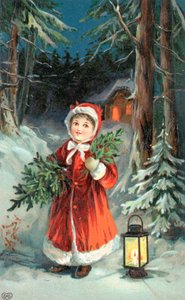 İngiliz Noel kartı by English School
