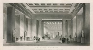 British Museum, Grand Central ve Mısır Salonları by English School