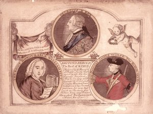 Britanyalılar kralların en iyisini görür..., 1762 by English School