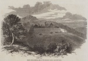 Brolio, Ricasoli Ailesinin Atalardan Gelen Makamı (gravür) by English School