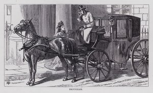 Brougham (gravür) by English School
