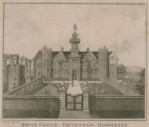Bruce Kalesi, Tottenham, Londra; 1686'da çekilmiş bir görünüm by English School